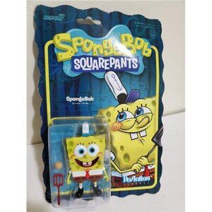 ReAction Spongebob Squarepants Action Figure Figure 3.75" Collectible